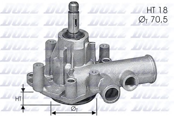 DOLZ M140 Water Pump